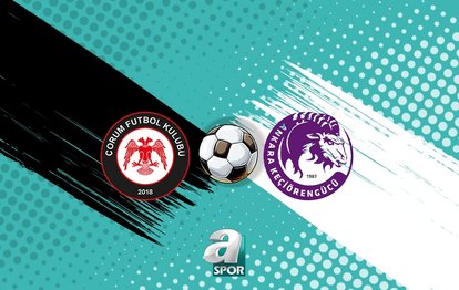 Arca Çorum FK-Emre Gökdemir İnşaat Ankara Keçiörengücü maçı yayın bilgisi!