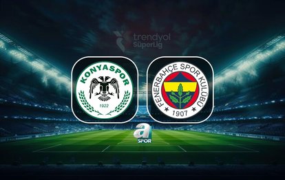 Tümosan Konyaspor - Fenerbahçe CANLI (Tümosan Konyaspor - Fenerbahçe maçı canlı anlatım)